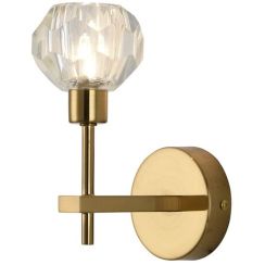 Rabalux Kassia Wandleuchte 1x5 W transparent-gold 5394