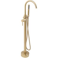 Rea Mono Badewannen- und Duscharmatur freistehend gold REA-B2716