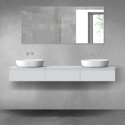 Set Badschrank Oltens Vernal 60009700, Waschtischplatte Oltens Vernal 63009700