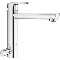 Grohe BauEdge Küchenarmatur Stehend StarLight Chrome 31696000