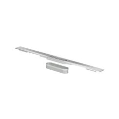 ACO ShowerDrain S+ Linienablaufprofil mit Rost 90 cm chrom 9010.51.02