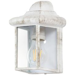 Rabalux Norvich Außenwandleuchte 1x60 W weiß 8753