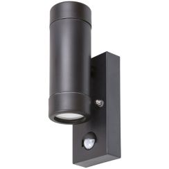 Rabalux Medina Außenwandleuchte 1x10 W schwarz 8835