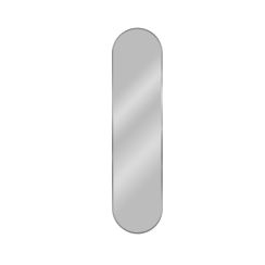 Baltica Design Tiny Border Pastille Spiegel 50x100 cm oval silber 5904107924434