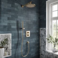 Set Badewannen- und Duscharmatur Villeroy & Boch Universal Taps & Fittings TVD00065300076, Kopfbrause Villeroy & Boch Universal Showers TVC00000100076, TVS10900600076, TVC00045800076, TVD00065100000, TVC00045351076, TVC00045600076, TVC00003500076