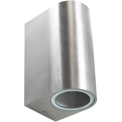 Goldlux Boston Außenwandleuchte 2x10 W silber 304599