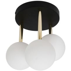 Zuma Line Ali Deckenlampe 3x40 W weiß-schwarz-gold 5644