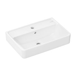 Hansgrohe Xanuia Q Waschbecken 55x37 cm rechteckig Klassisch weiß glanz 61120450
