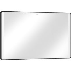 Hansgrohe Xarita Lite Q Spiegel 120x70 cm rechteckig mit Beleuchtung mit Spiegelheizung schwarz 54978670