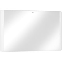Hansgrohe Xarita Lite Q Spiegel 120x70 cm rechteckig mit Beleuchtung mit Spiegelheizung weiß 54978700