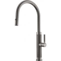 Franke Mythos Masterpiece Pull-Out Spray Küchenarmatur Stehend anthrazit 115.0711.555