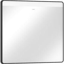 Hansgrohe Xarita Lite Q Spiegel 80x70 cm rechteckig mit Beleuchtung schwarz 54958670