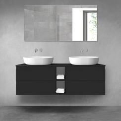 Set Badschrank Oltens Vernal 60000300, Waschtischplatte Oltens Vernal 63011300, 60021300