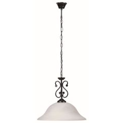 Rabalux Dorothea Pendelleuchte 1x60 W weiß-schwarz 7776