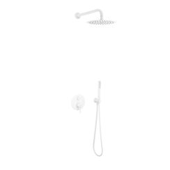 Excellent Pi duschset Unterputz mit Regenbrause weiß AREX.SET.1247WH