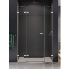 New Trendy Eventa Duschtüren 170 cm aufklappbar chrom Glanz/durchsichtiges Glas EXK-4466