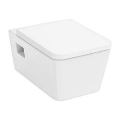 Hansgrohe EluPura Original Q WC-Becken mit Absenkautomatik-Sitz hängend Spülrandlos weiß Glanz 60289450