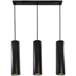 Goldlux Lati Pendelleuchte 3x8 W schwarz 307583