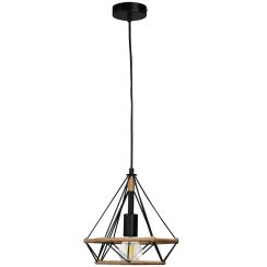 Goldlux Broxton Pendelleuchte 1x20 W schwarz 314529