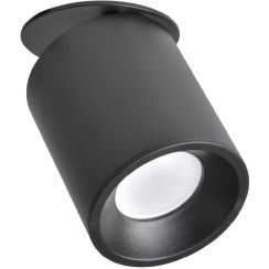 Goldlux Haron Deckenlampe 1x10 W schwarz 314192