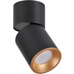 Goldlux Nixa Deckenlampe 1x10 W schwarz 314277