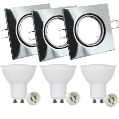 Goldlux Olin Eingebaute Lampe 1x8 W chrom 309655