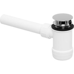 Viega Siphon für Waschbecken flaschen weiß 470081