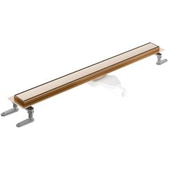 Excellent Stilio Linearablauf mit Rost 90 cm kupferrot INEX.1515.900.R.CB
