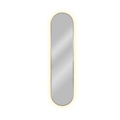 Baltica Design Tiny Border Pastille Spiegel 60x90 cm oval mit Beleuchtung silber 5904107926186