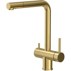 Quadron Ellen wasserhahn mit wasserfilter stehend gold/altgold 3673512_PVDG1