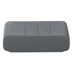Kleine Wolke Cubic Seifenschale stehende grau 5066901853