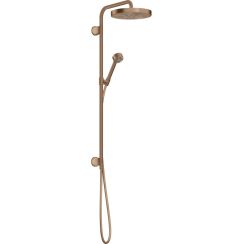 Axor One Duschset Unterputz mit Kopfbrause gold 48790310