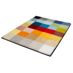 Kleine Wolke Cubetto Badteppich 90x65 cm rechteckig farbmischung 8821148213