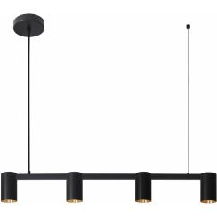 Goldlux Maribel Pendelleuchte 4x12 W schwarz 326171