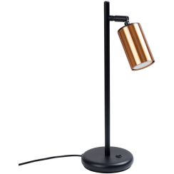 Sollux Lighting Winx Tischlampe 1x10 W schwarz-kupfer SL.1381