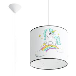 Sollux Lighting Jednorożec Pendelleuchte 1x15 W mehrfarbig SL.1413