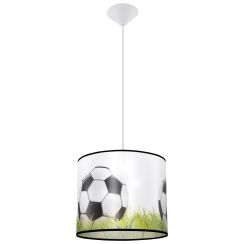 Sollux Lighting Piłka Pendelleuchte 1x15 W weiß-schwarz-grün SL.1429