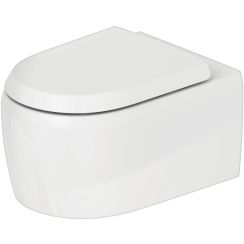 Duravit Qatego WC-Becken hängend Spülrandlos weiß Glanz 2583090000