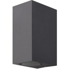 Mantra Kandanchu Außenwandleuchte 2x10 W grau 6514