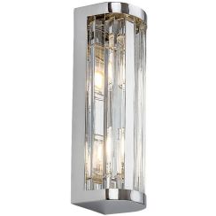 Rabalux Sybil Wandleuchte 2x28 W chrom-transparent 75035