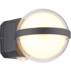 Globo Lighting Illi Außenwandleuchte 1x12 W weiß-anthrazit 34157