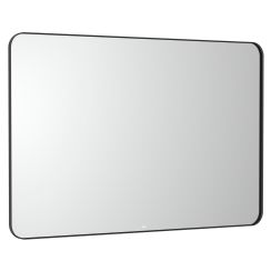 Roca Luna Spiegel 120x80 cm rechteckig mit Beleuchtung schwarz A812424000