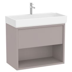 Roca Tura Waschtisch mit Unterschrank 80 cm grau A852030559