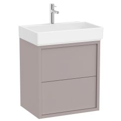 Roca Tura Waschtisch mit Unterschrank 80 cm grau A852026559