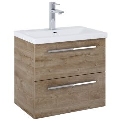 Roca Kwadro Badschrank 60x38.4x53 cm Unterschrank hängend eiche A857969808