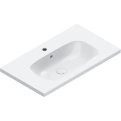 Catalano Alvea Waschbecken 80x46 cm rechteckig Klassisch-Möbel weiß glanz 0620811001