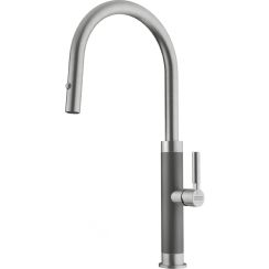 Franke Mythos Masterpiece Pull-Out Spray Küchenarmatur Stehend edelstahl 115.0711.554