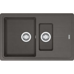 Franke Basis Granitspüle 78x50 cm grau/graphit/onyx 114.0716.319