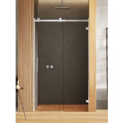 New Trendy Softi X Duschtüren 110 cm Schiebe- chrom Glanz/durchsichtiges Glas EXK-5250