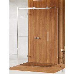 New Trendy Softi X Duschkabine 100x90 cm rechteckig chrom Glanz/durchsichtiges Glas EXK-5323